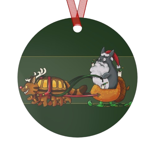 Totoro Express - Ghibli Christmas Ornament