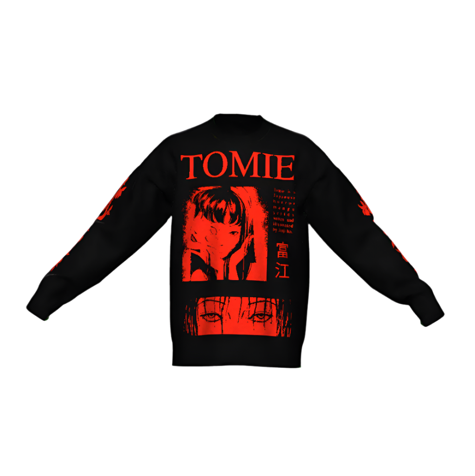 Tomie Junji Ito Halloween Knit Sweater