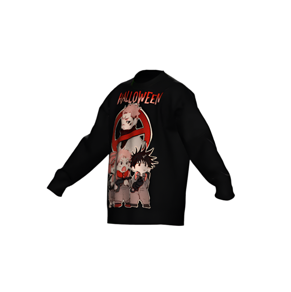 JJK x Ghostbusters Halloween Knit Sweater