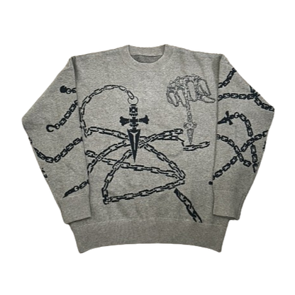 Kurapika's Judgement Chains HxH Knit Sweater