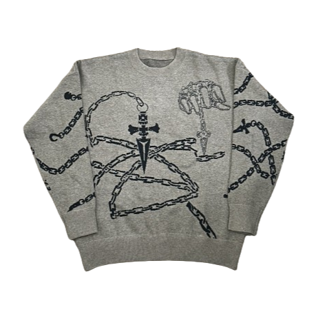 Kurapika's Judgement Chains HxH Knit Sweater