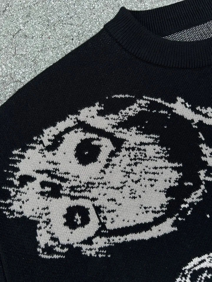 Rumbling Knit - AOT (Black Version) Sweater