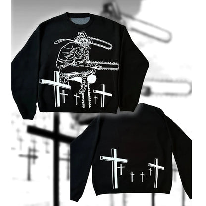 Chainsaw Graveyard Edition Sweater