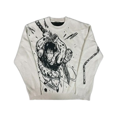 Toji Fushiguro Jujutsu Kaisen Knitted Sweater