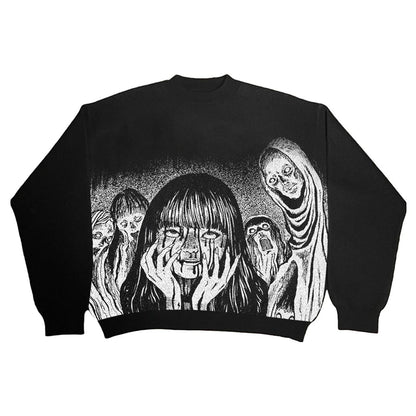 Junji Ito Malice Sweater