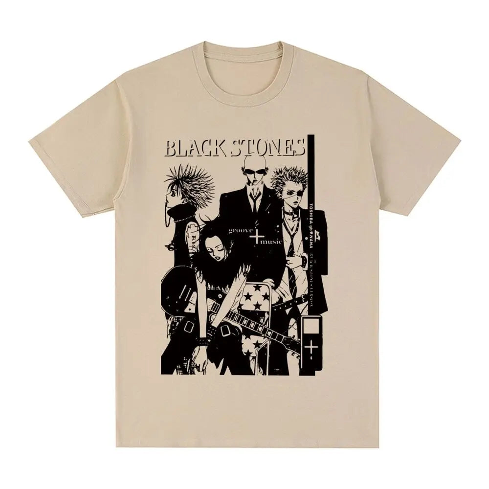 Black Stones Presentation NANA Tee | Rock Band T-Shirt