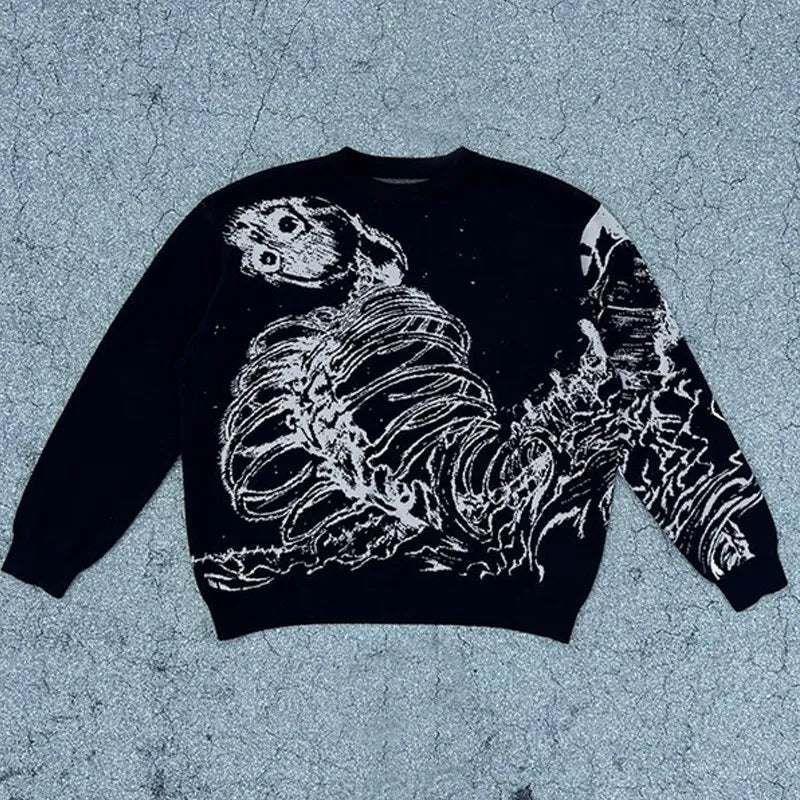 Rumbling Knit - AOT (Black Version) Sweater