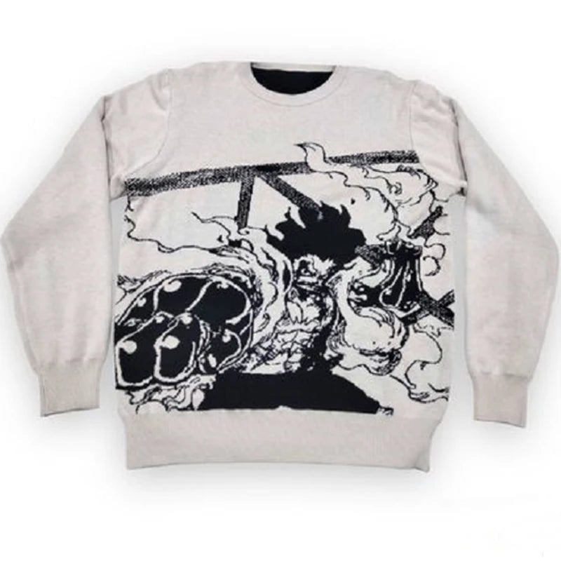 One Piece - Luffy Gear 5 Godlike Power Sweater