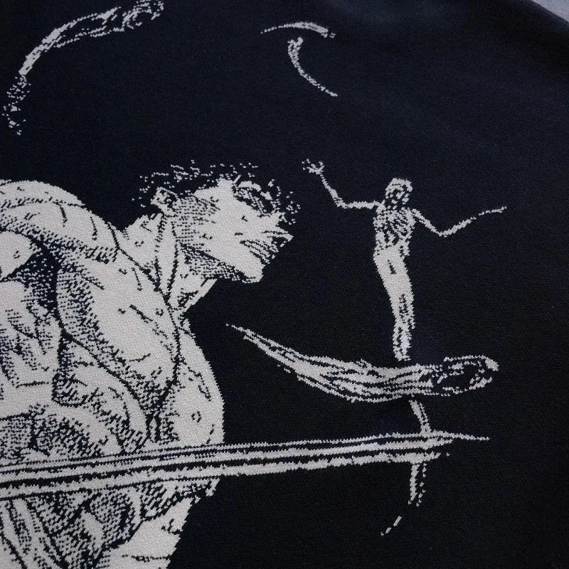 "Haunted Struggle" Berserk Sweater