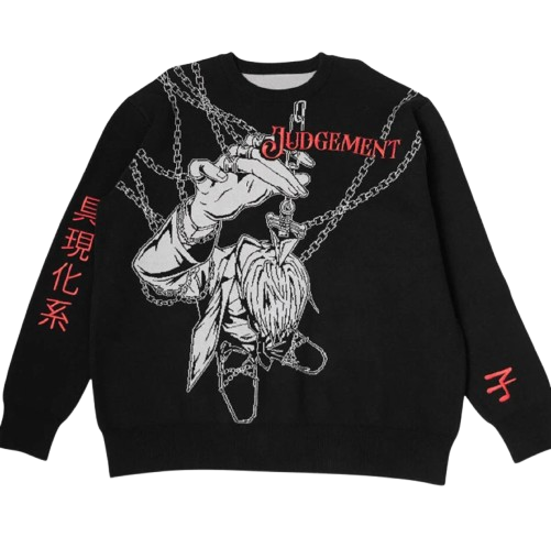 Kurapika Chain Control Knit Sweater