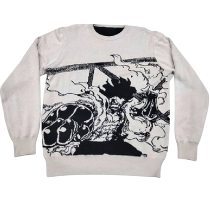 One Piece - Luffy Gear 5 Godlike Power Sweater