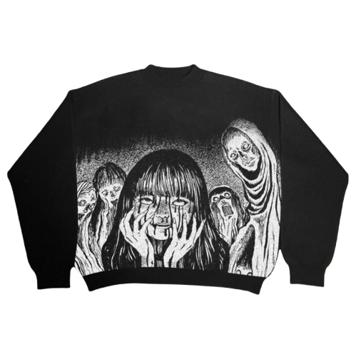 Junji Ito Malice Sweater