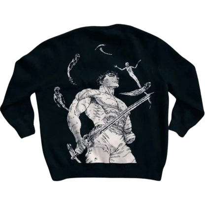 "Haunted Struggle" Berserk Sweater